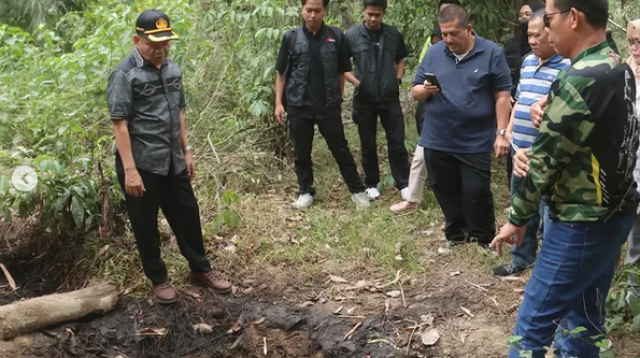 Sekda Kabupaten Lahat Izromaita Tinjau Langsung Persiapan Launching Sumur Minyak Rakyat